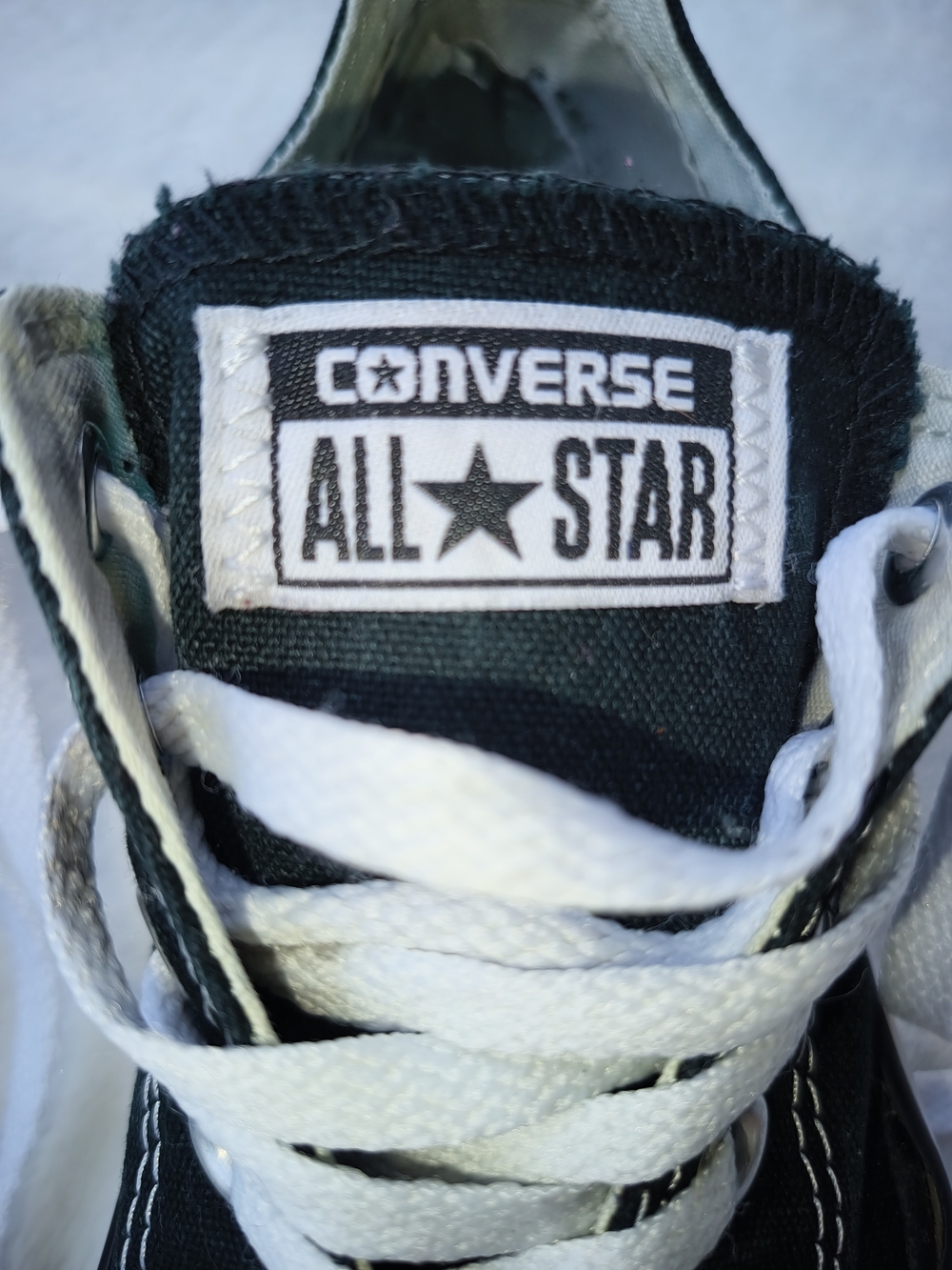 Converse Black Low Top Chuck Taylor Sneakers - Picture 5 of 8